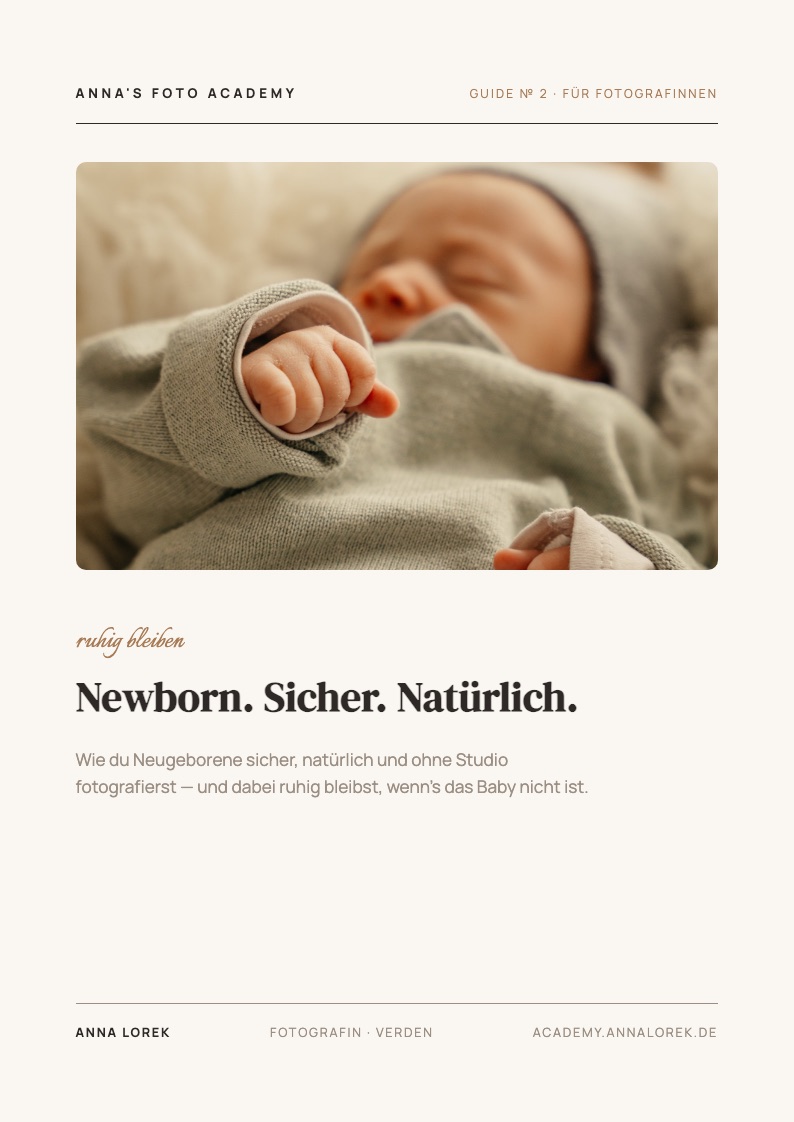 Cover: Newborn. Sicher. Natürlich.